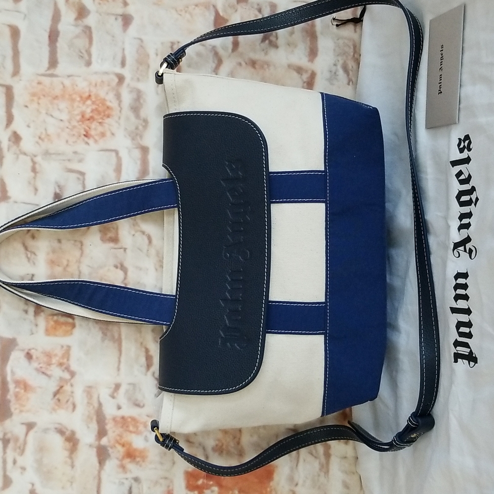 New Palm Angels Classic Logo Beach Tote